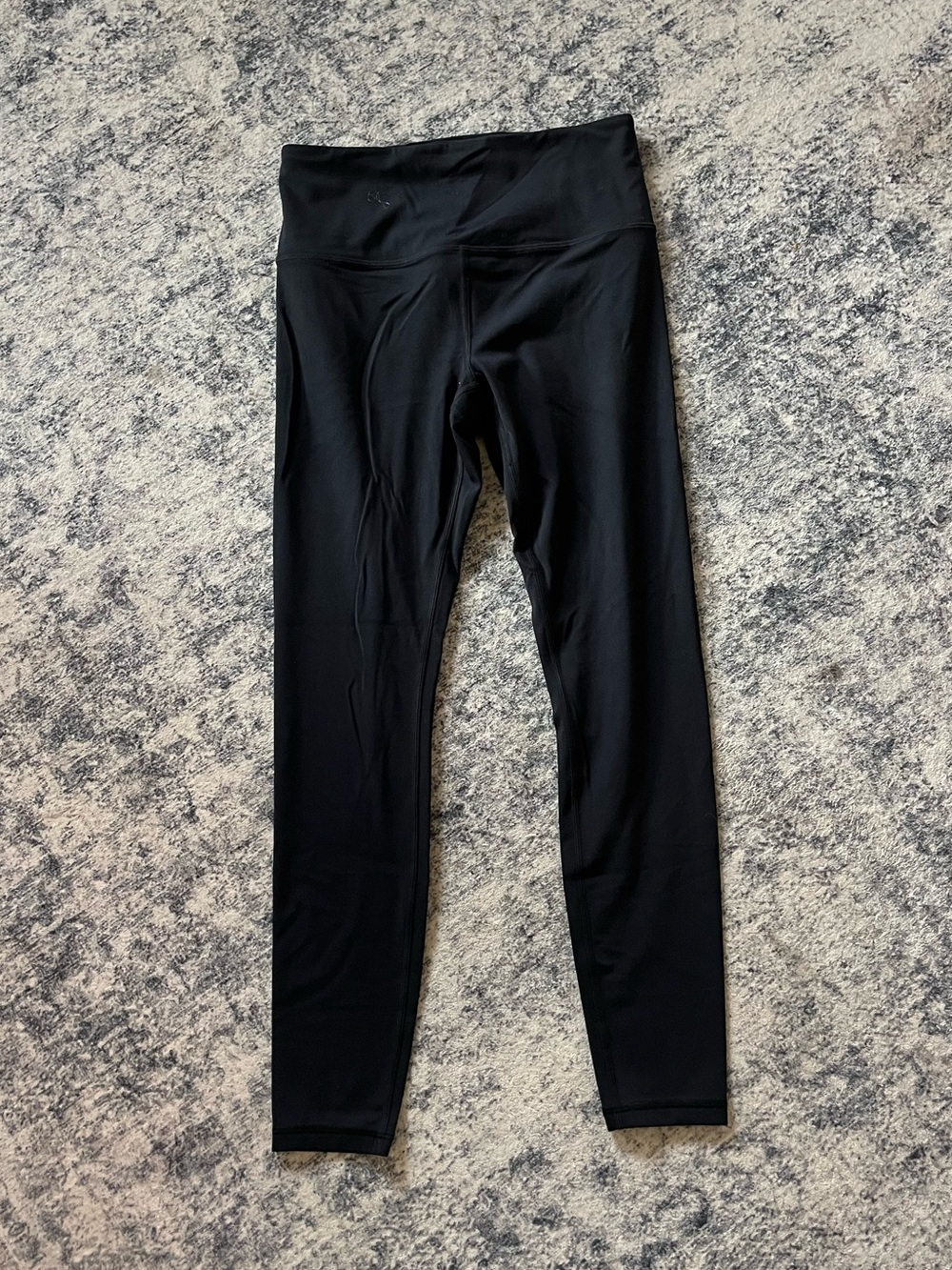 Black Athleta high rise elation leggings